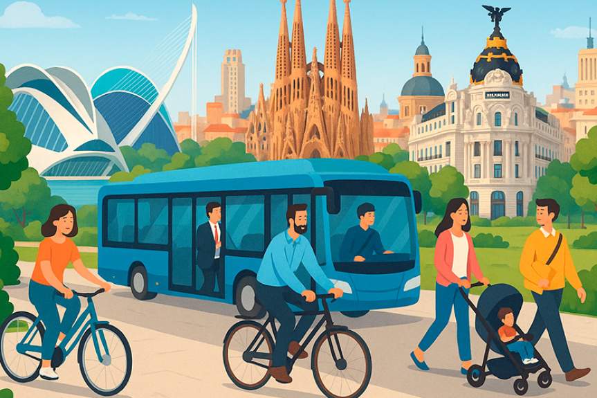 Концепция 15-минутного города: Как она реализована в Испании, и какие города ей соответствуют? фото